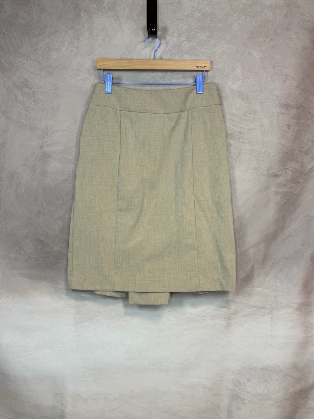 New York & Company Light Beige Pencil Skirt
